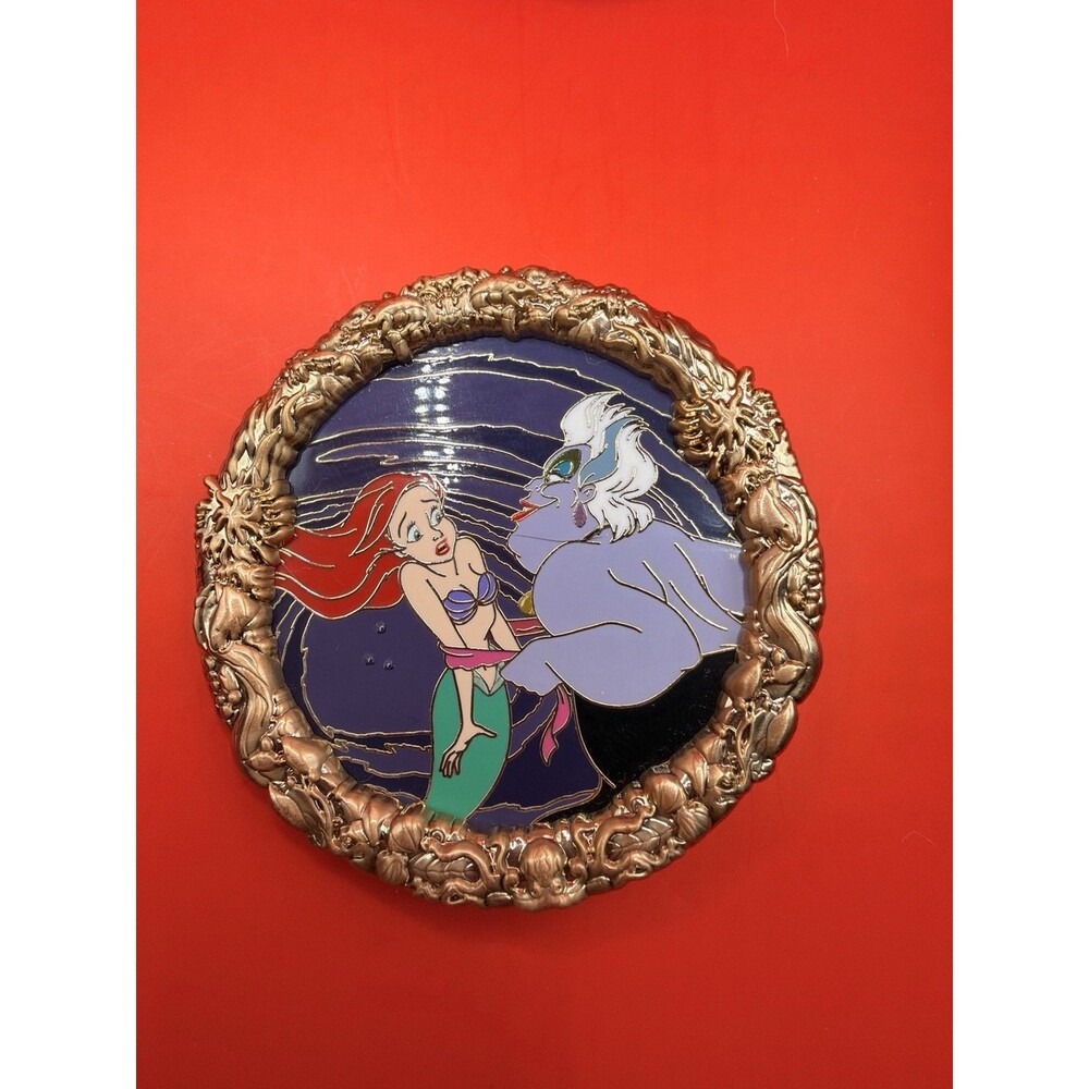 DEC TWDC 35 Years of Little Mermaid Ariel Ursula Frame 35th Anniversary LE 250